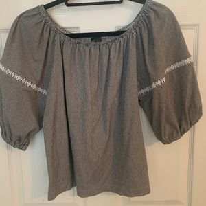 Summery striped blouse